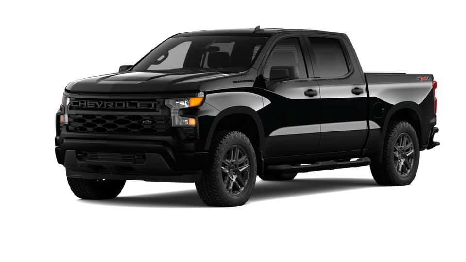 New 2026 Chevrolet Silverado 1500 Custom w/ Turbomax Blackout Package AWD/4WD image 50