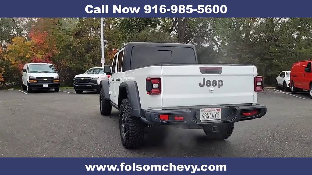 Used 2022 Jeep Gladiator Rubicon w/ LED Lighting Group image 9