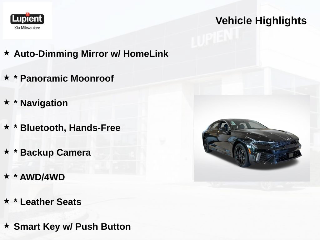 New 2026 Kia K5 GT-Line w/ GT-Line Premium Package AWD/4WD image 5