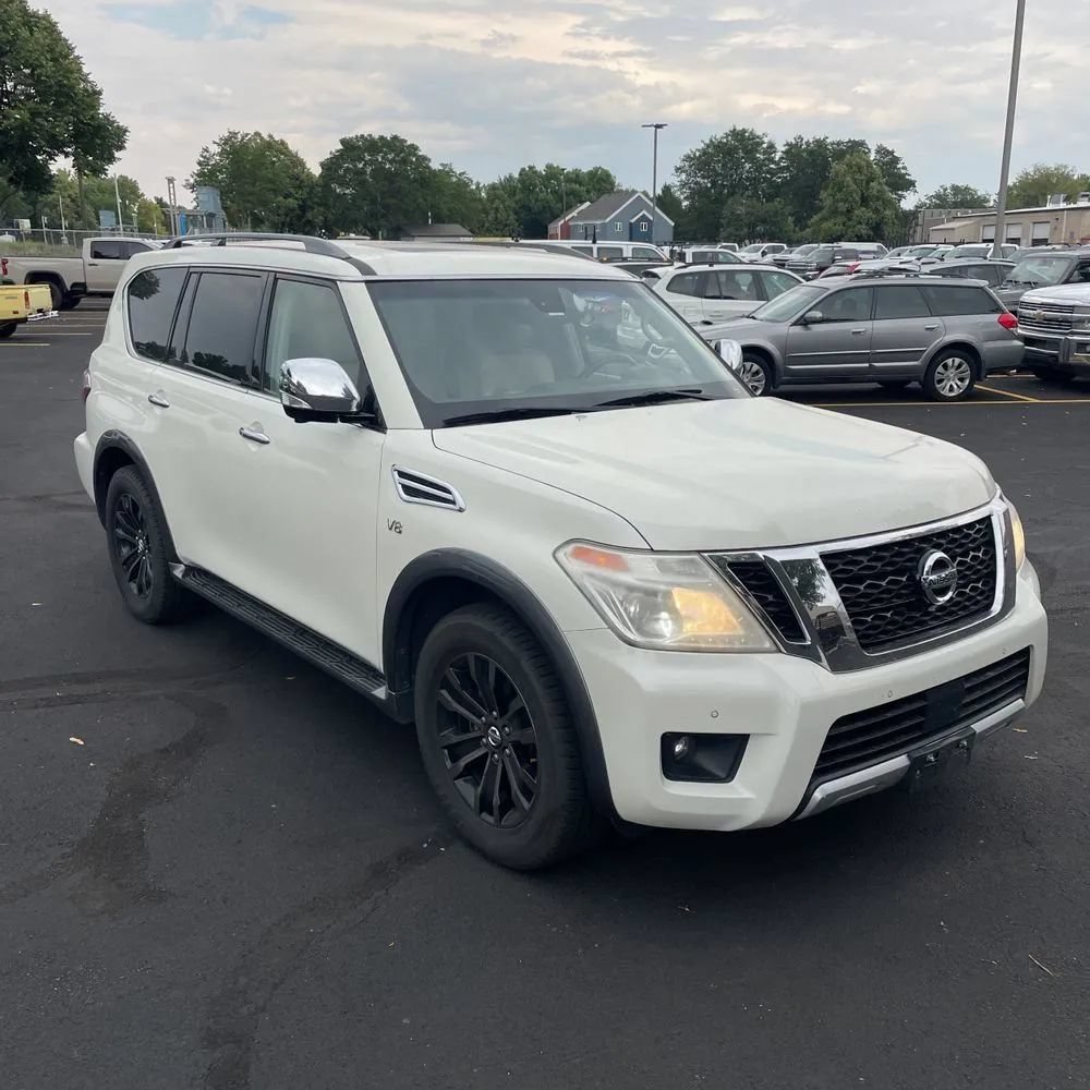 Used 2017 Nissan Armada Platinum w/ Captain Seat Package AWD/4WD image 12