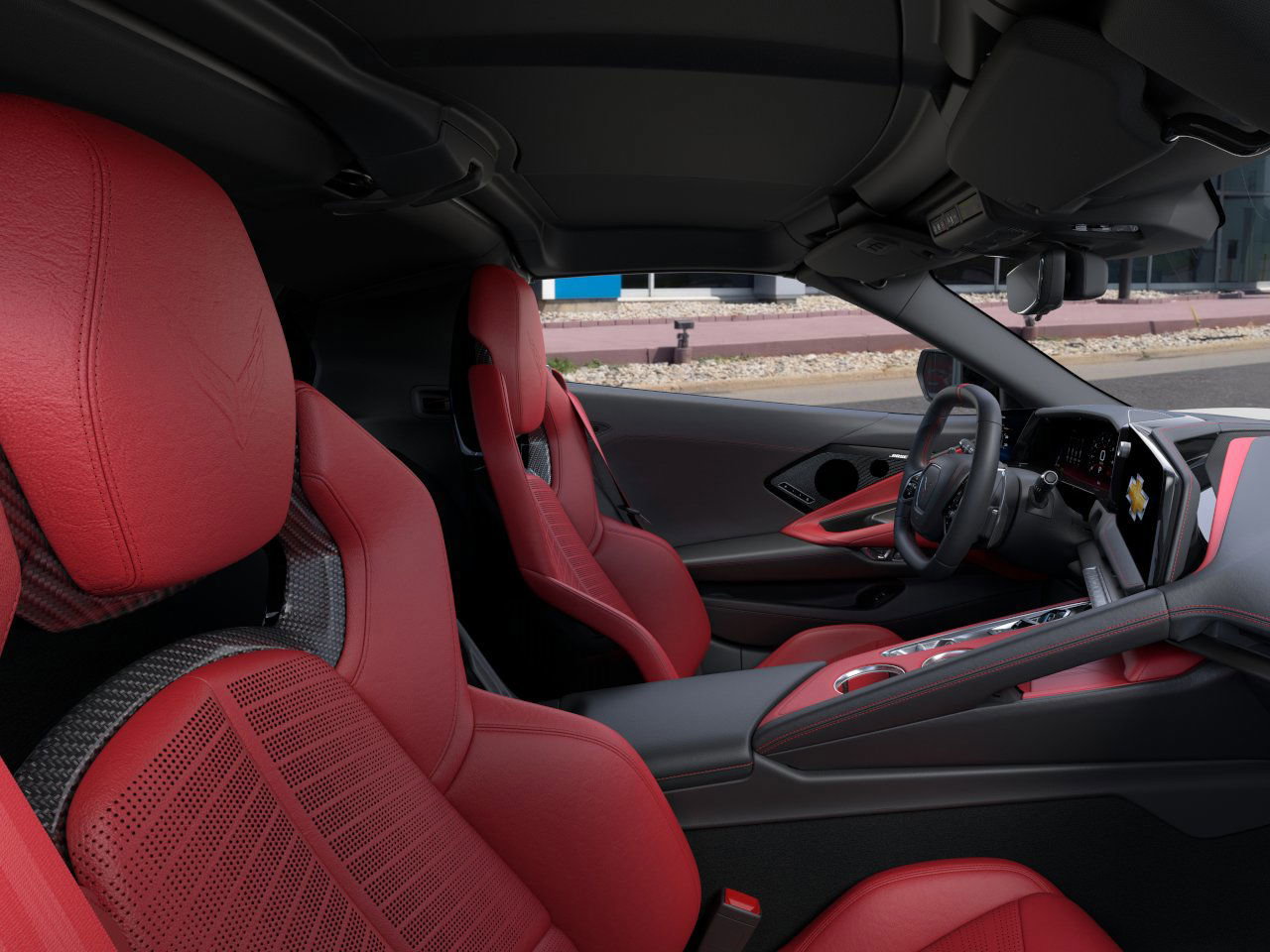 New 2026 Chevrolet Corvette Stingray Preferred Cpe w/ Stealth Interior Trim Package image 51