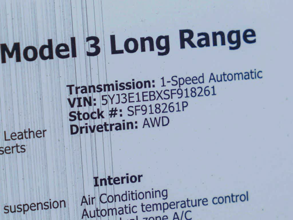 Used 2025 Tesla Model 3 Long Range AWD/4WD image 28