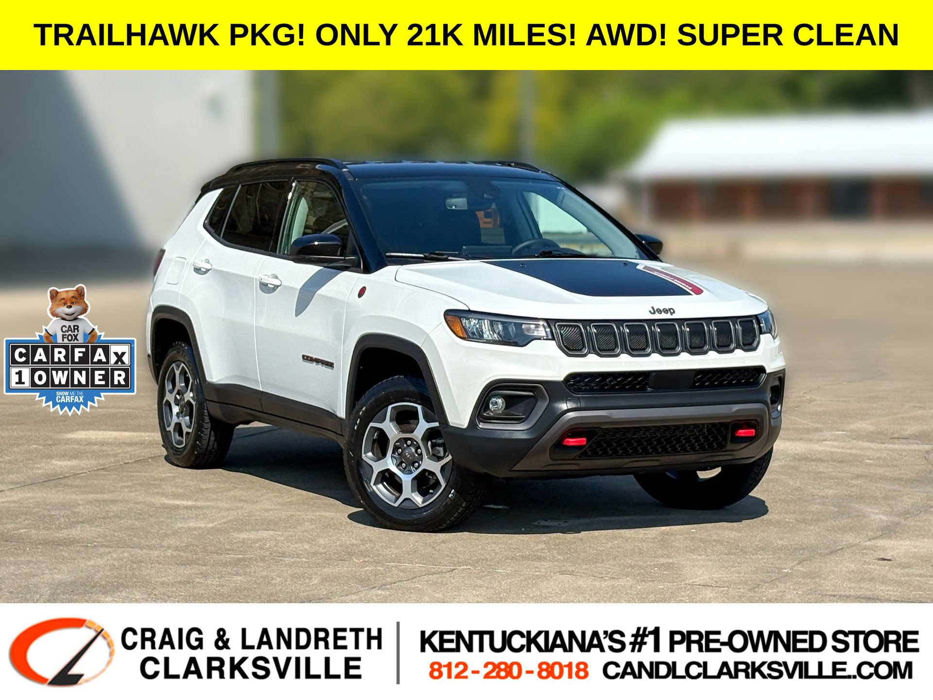 Used 2022 Jeep Compass Trailhawk