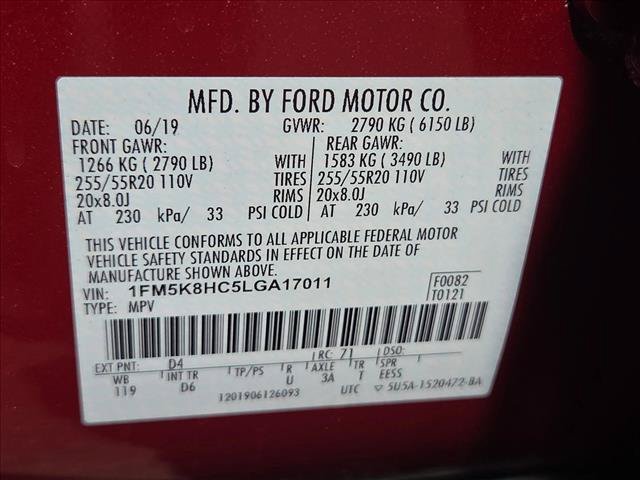 Used 2020 Ford Explorer Platinum w/ Premium Technology Package AWD/4WD image 28