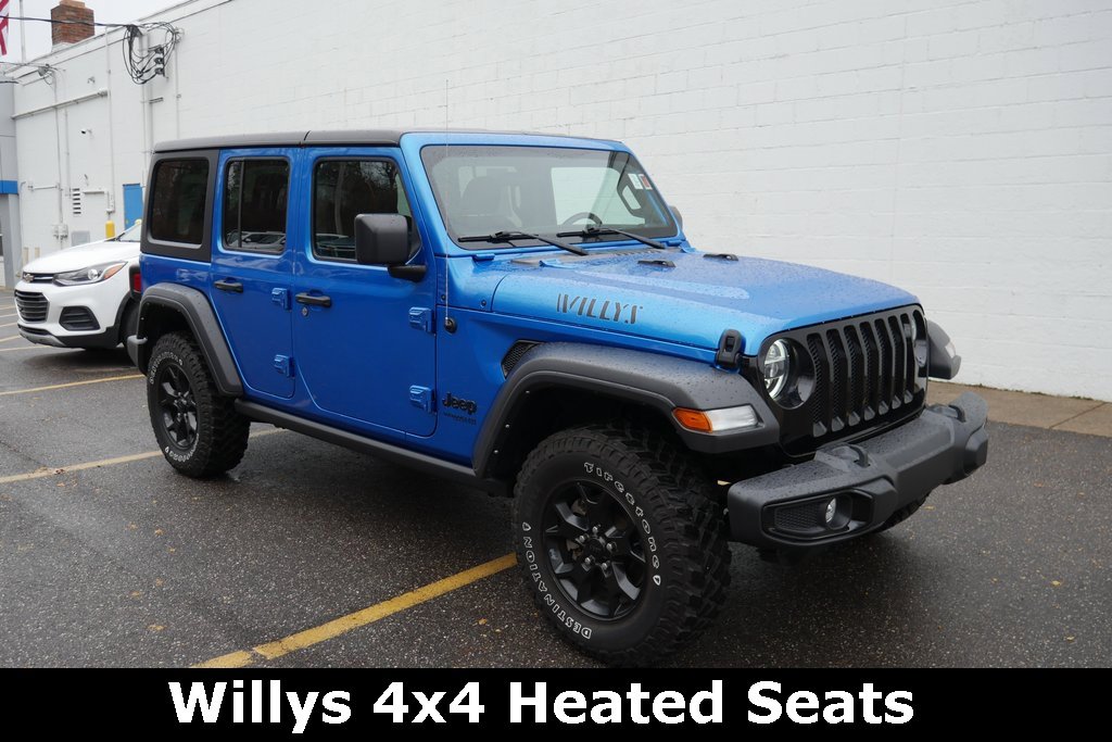 Used 2022 Jeep Wrangler Unlimited Willys image 2