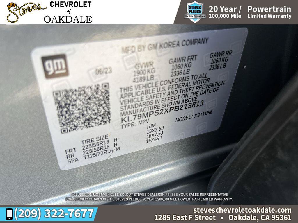Certified 2023 Chevrolet TrailBlazer LT FWD image 33