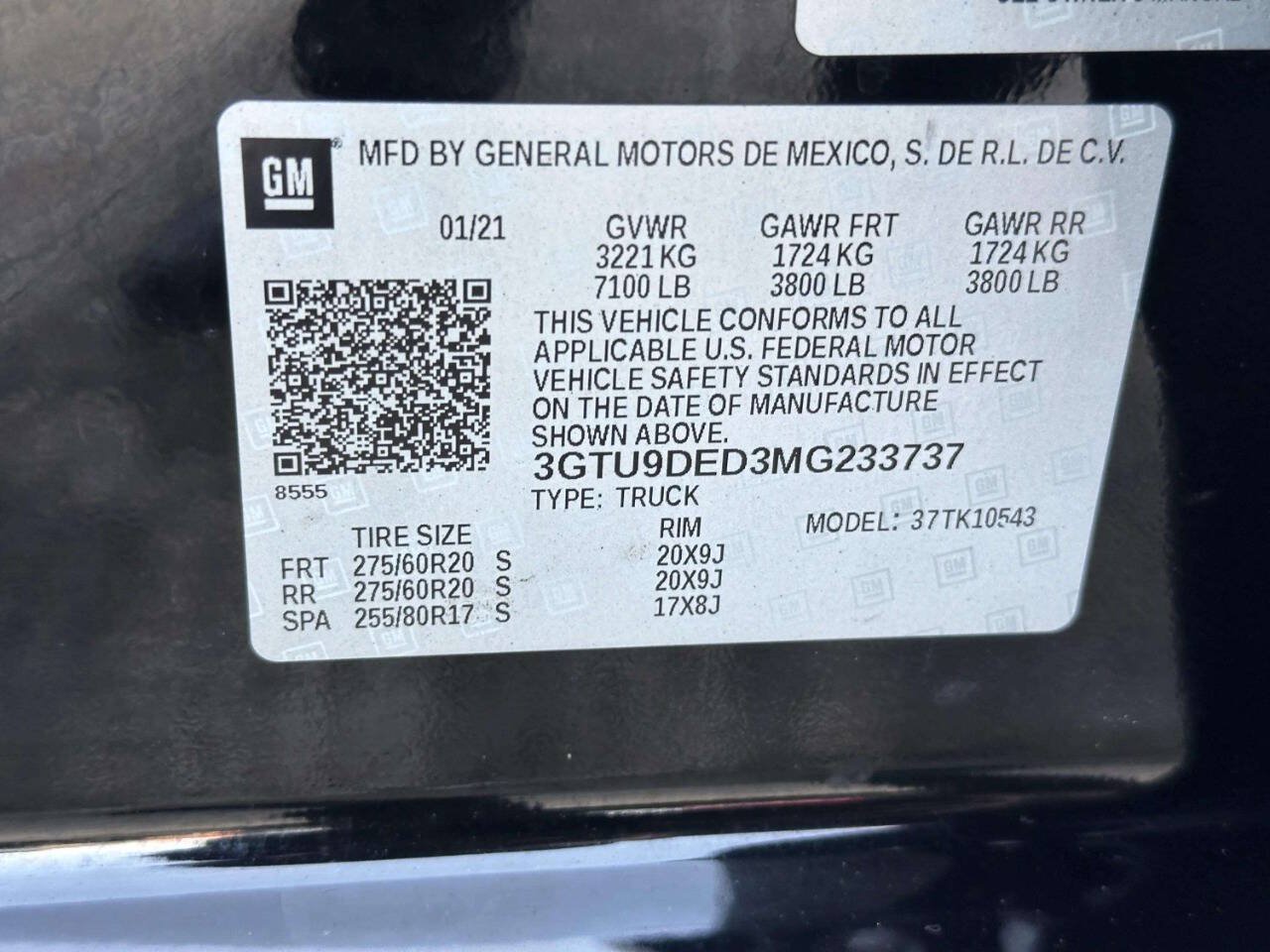 Used 2021 GMC Sierra 1500 SLT w/ SLT Premium Package AWD/4WD image 42