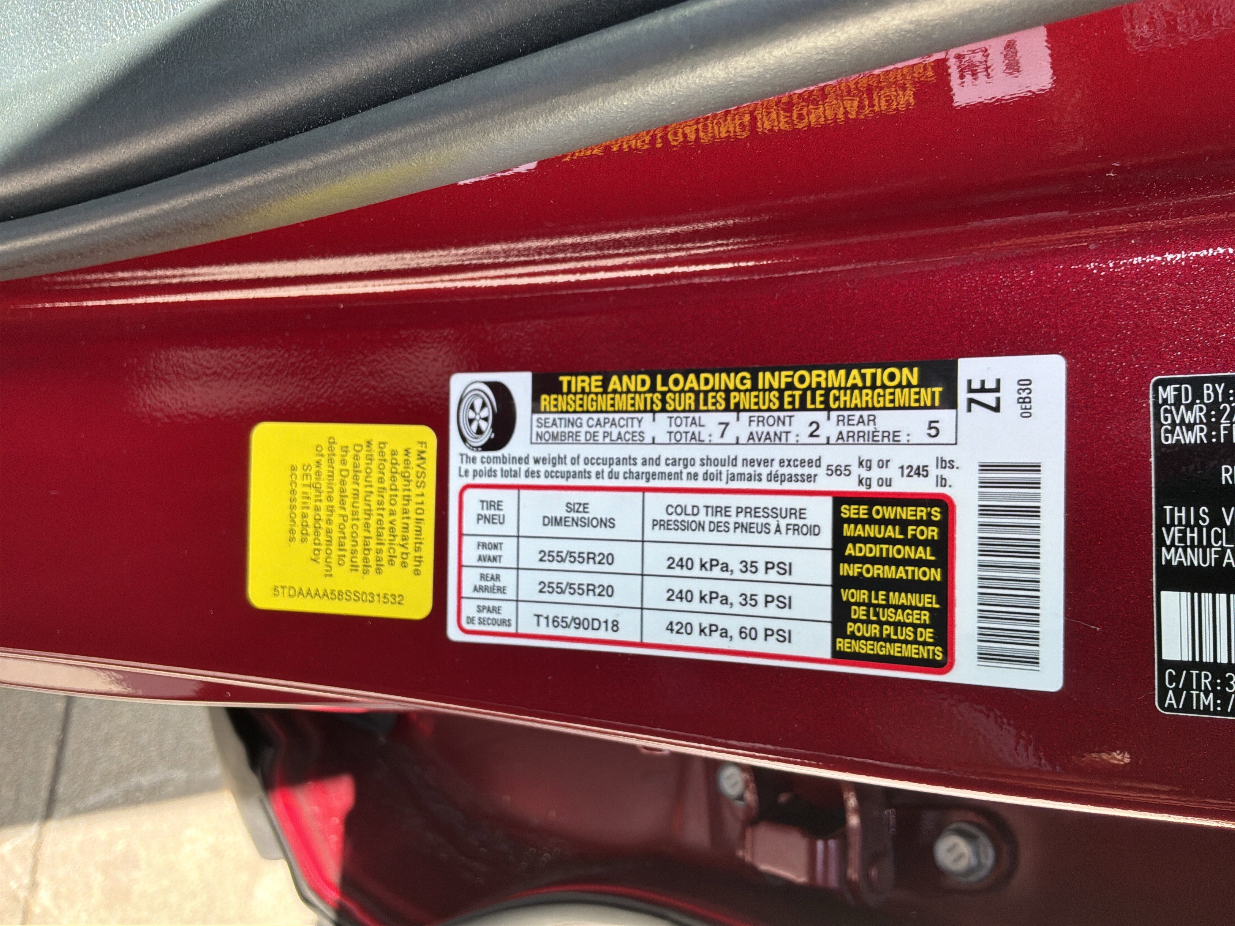 Used 2025 Toyota Grand Highlander FWD image 36