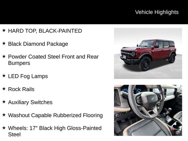 New 2026 Ford Bronco Big Bend w/ Black Diamond Package image 7
