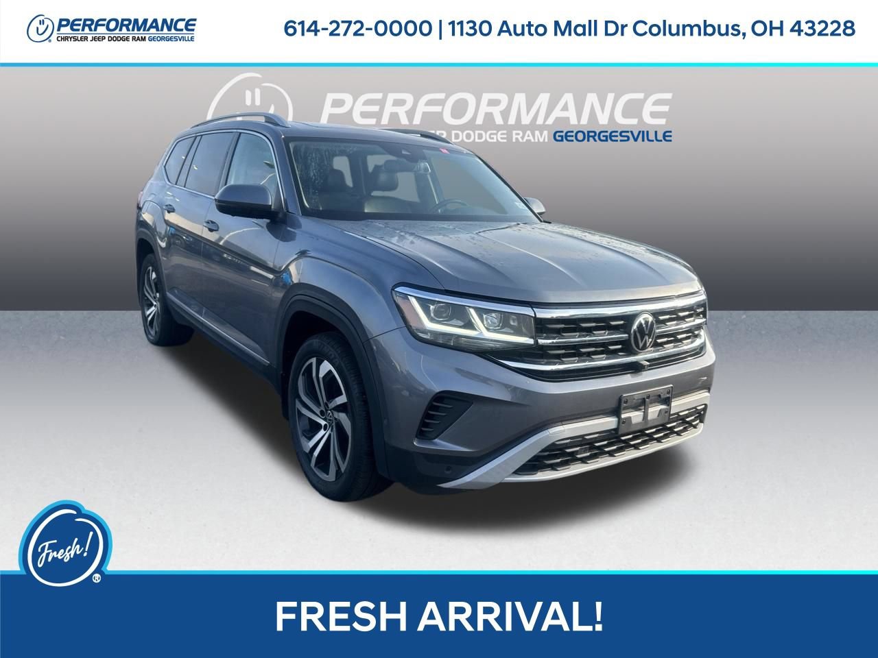 Used 2021 Volkswagen Atlas SEL Premium AWD/4WD image 1