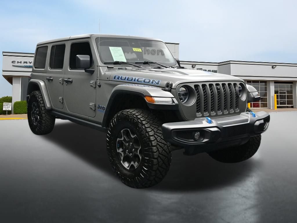 Used 2022 Jeep Wrangler Unlimited Rubicon 4xe w/ Dual Top Group AWD/4WD image 7