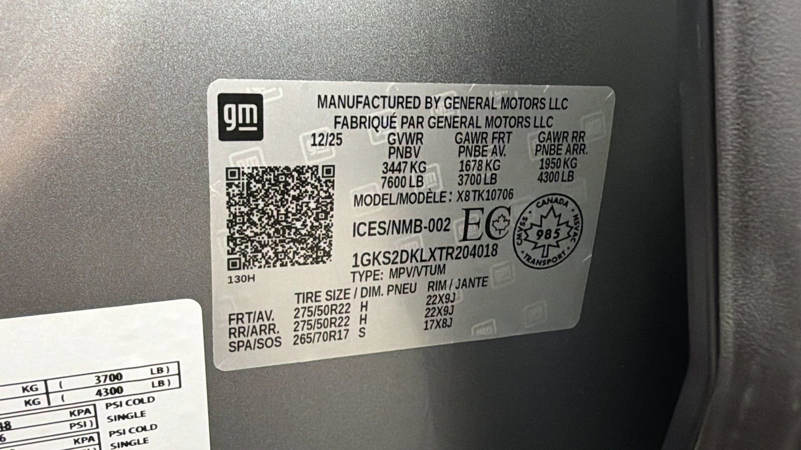 Used 2026 GMC Yukon Denali w/ Sun & Power Step Package AWD/4WD image 47