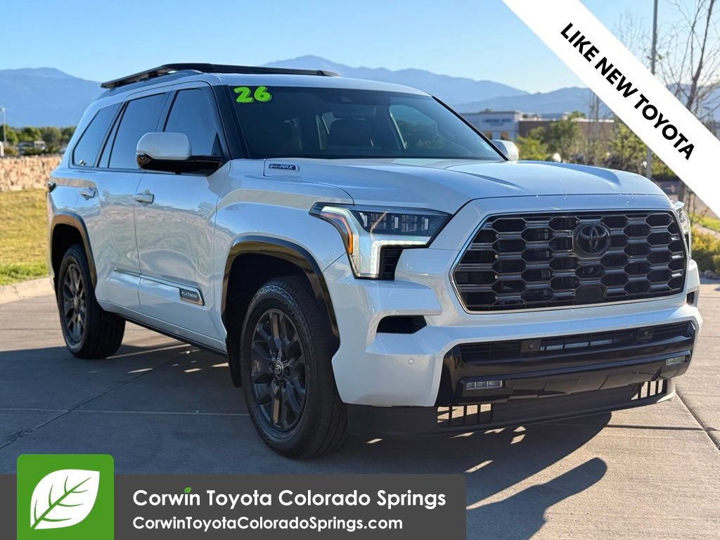 Used 2026 Toyota Sequoia Platinum w/ Tow Technology Package