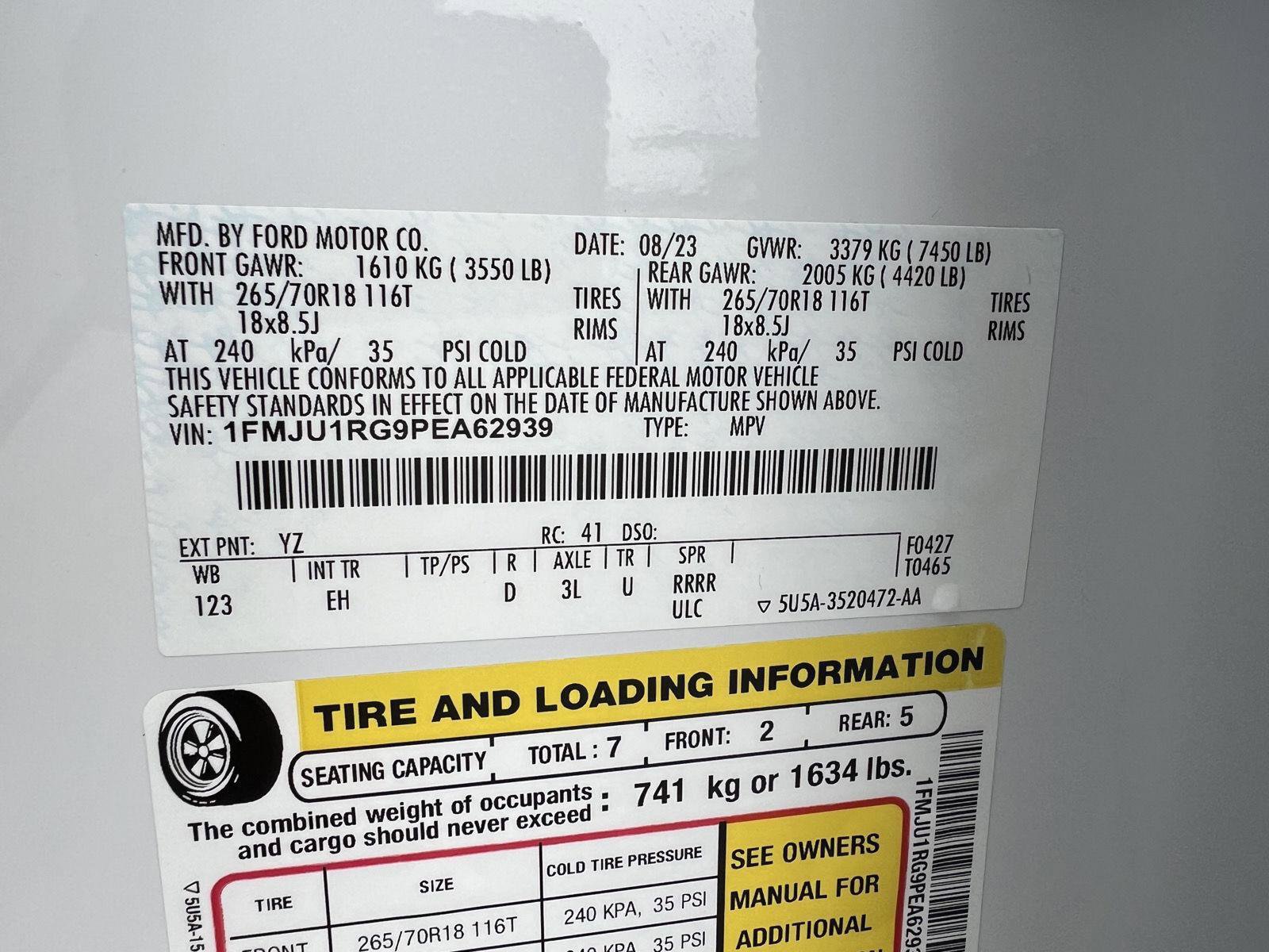 Used 2023 Ford Expedition Timberline image 57