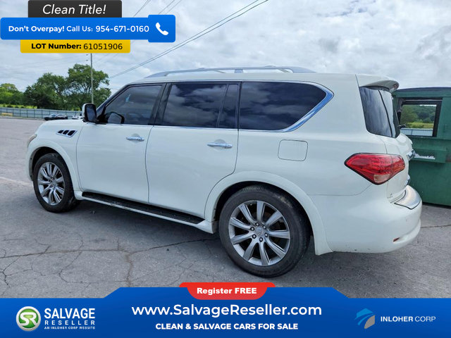 Used 2012 INFINITI QX56 4WD w/ Theater Pkg image 3