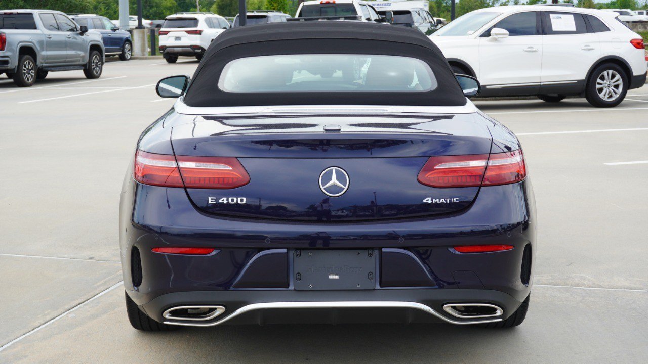 Used 2018 Mercedes-Benz E 400 4MATIC Cabriolet image 7