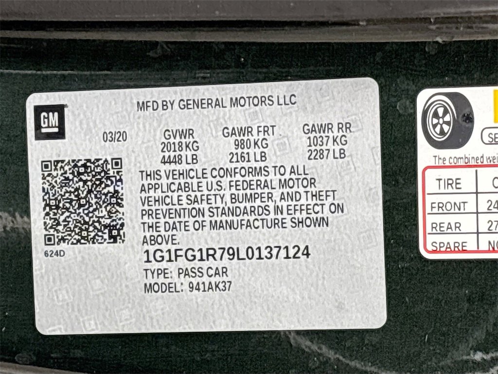 Used 2020 Chevrolet Camaro SS image 31