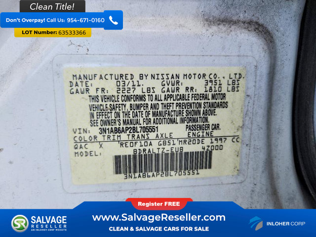 Used 2011 Nissan Sentra 2.0 SR w/ Special Edition Pkg FWD image 16