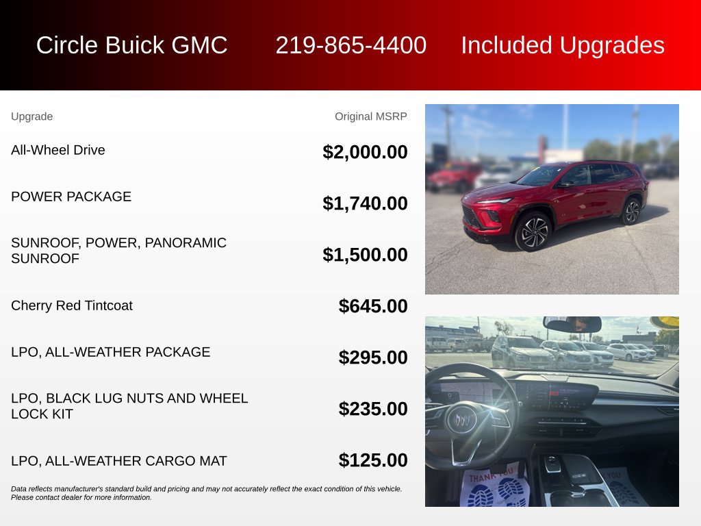 Used 2025 Buick Enclave Sport Touring w/ Power Package AWD/4WD image 3