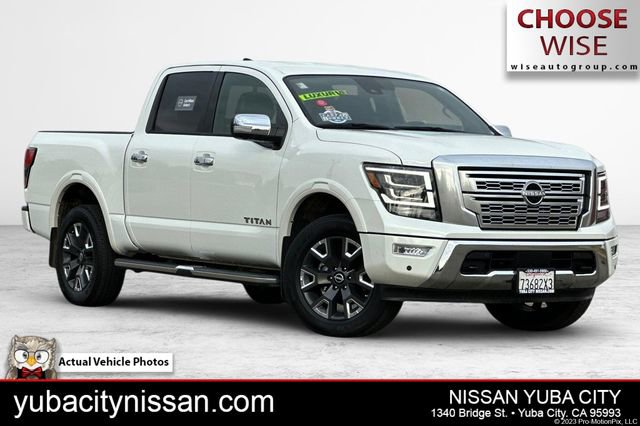 Used 2023 Nissan Titan Platinum Reserve w/ Off Road Protection Package