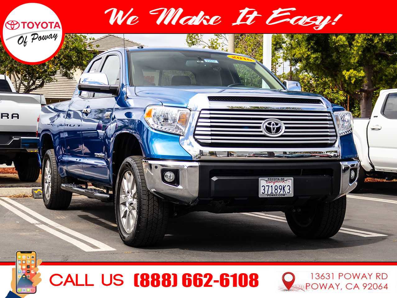 Used 2016 Toyota Tundra Limited w/ Limited Premium Package AWD/4WD image 1