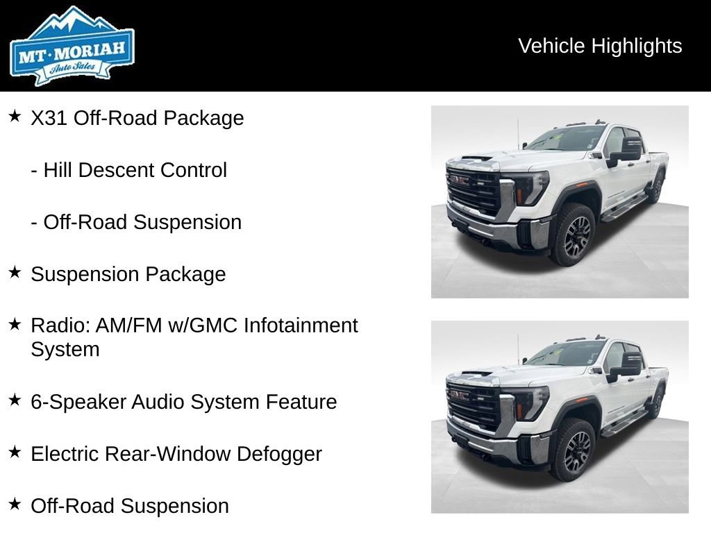 Used 2024 GMC Sierra 2500 Pro w/ Convenience Package image 8