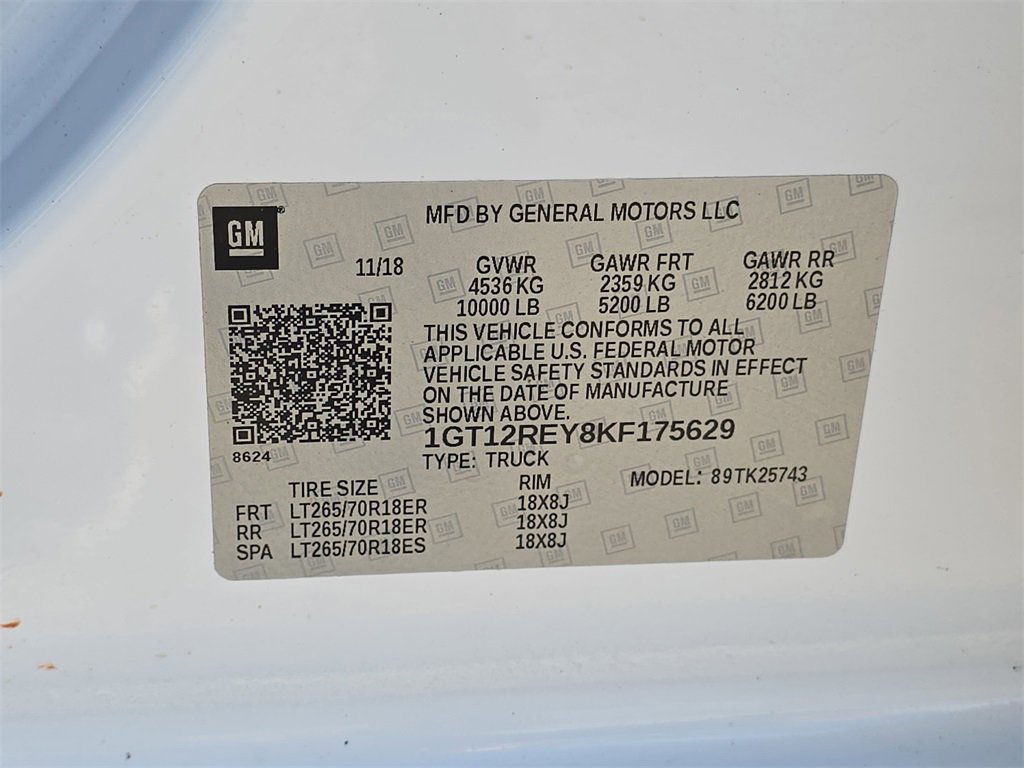 Used 2019 GMC Sierra 2500 SLT w/ Duramax Plus Package image 35