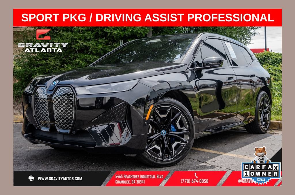 Used 2024 BMW iX xDrive50 w/ Sport Package