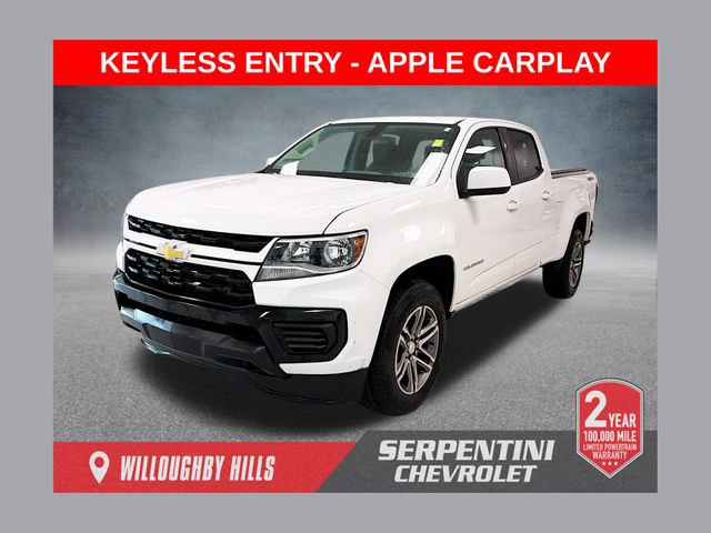 Certified 2021 Chevrolet Colorado W/T w/ Custom Special Edition image 1