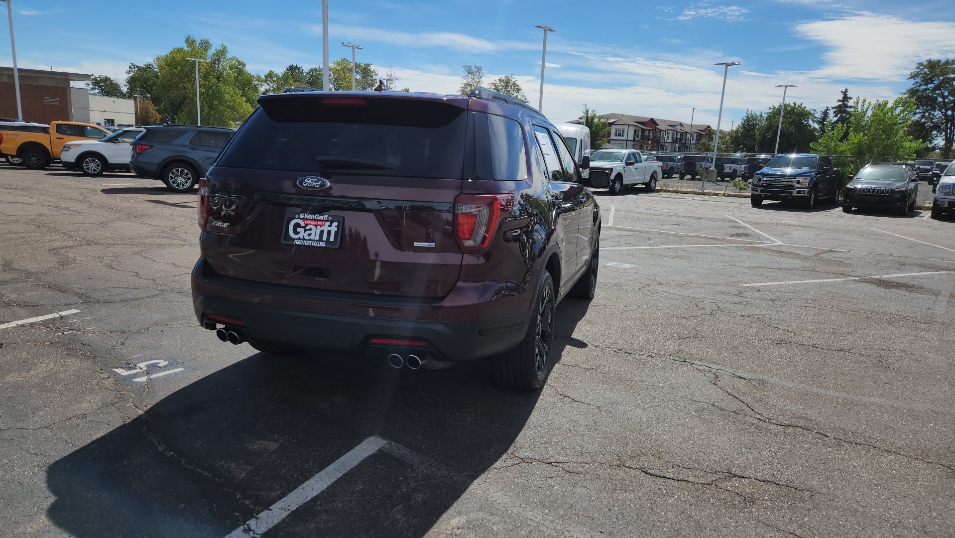 Certified 2019 Ford Explorer Sport w/ Equipment Group 401A AWD/4WD image 10