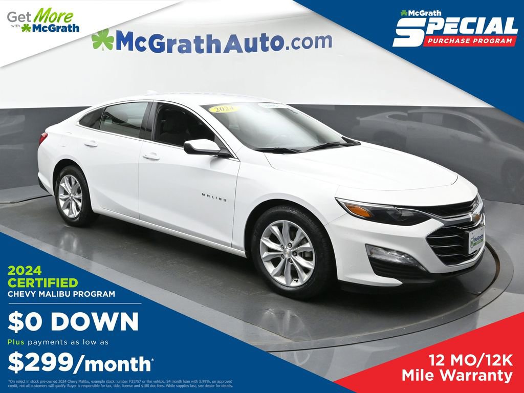 Used 2024 Chevrolet Malibu LT image 1