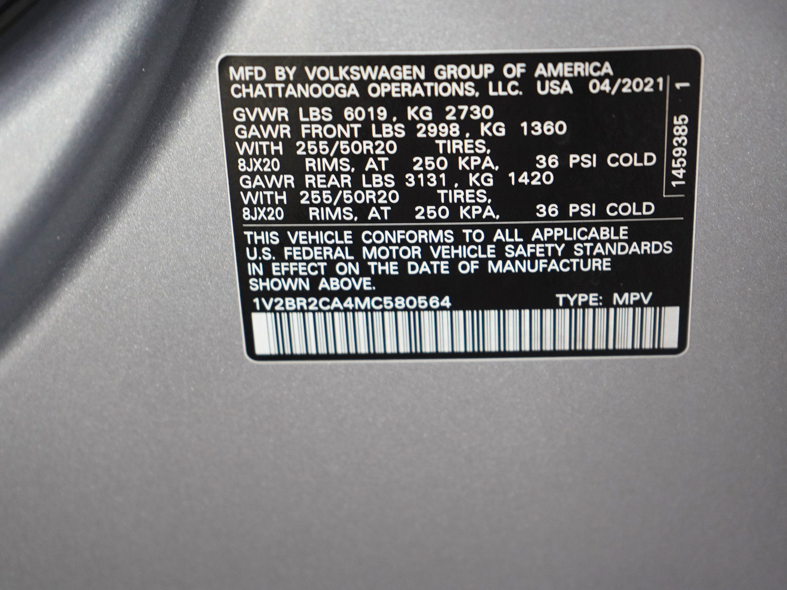 Used 2021 Volkswagen Atlas SEL image 32