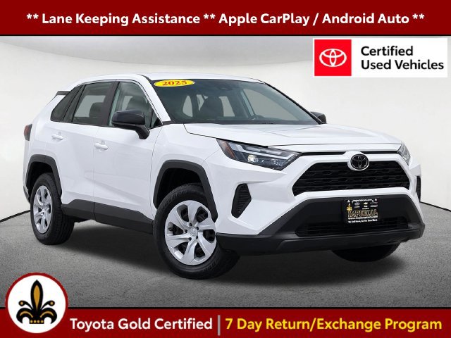 Certified 2025 Toyota RAV4 LE AWD/4WD image 1