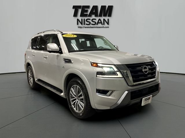 Used 2021 Nissan Armada SL w/ Captain's Chairs Package image 1