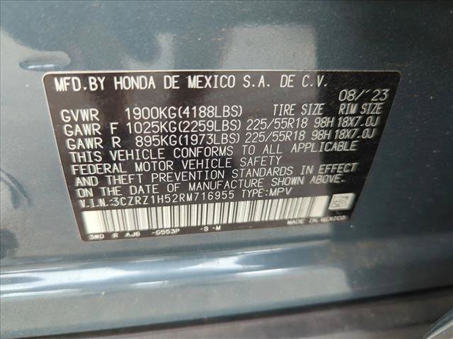 Certified 2024 Honda HR-V Sport image 15