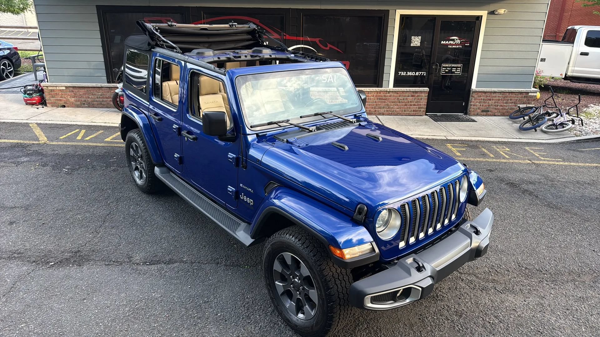 Used 2018 Jeep Wrangler Unlimited Sahara AWD/4WD image 47