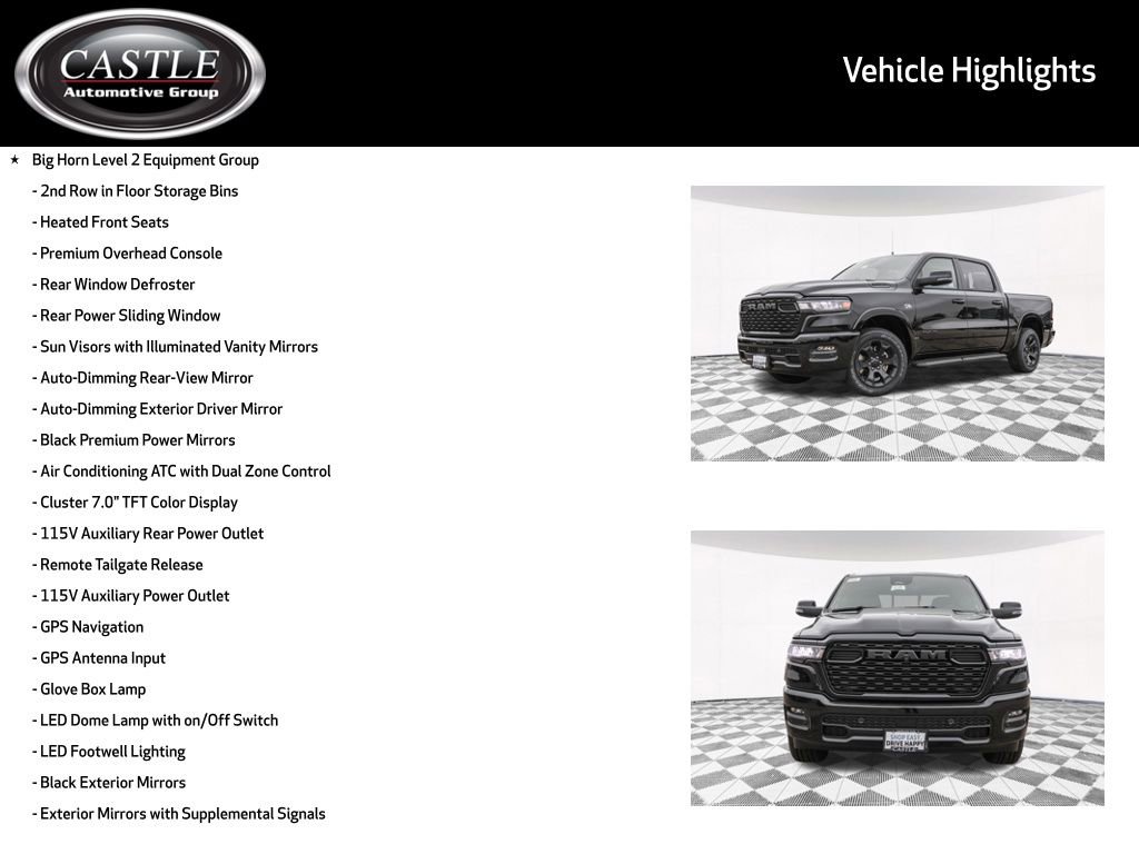 New 2026 RAM 1500 Big Horn image 3