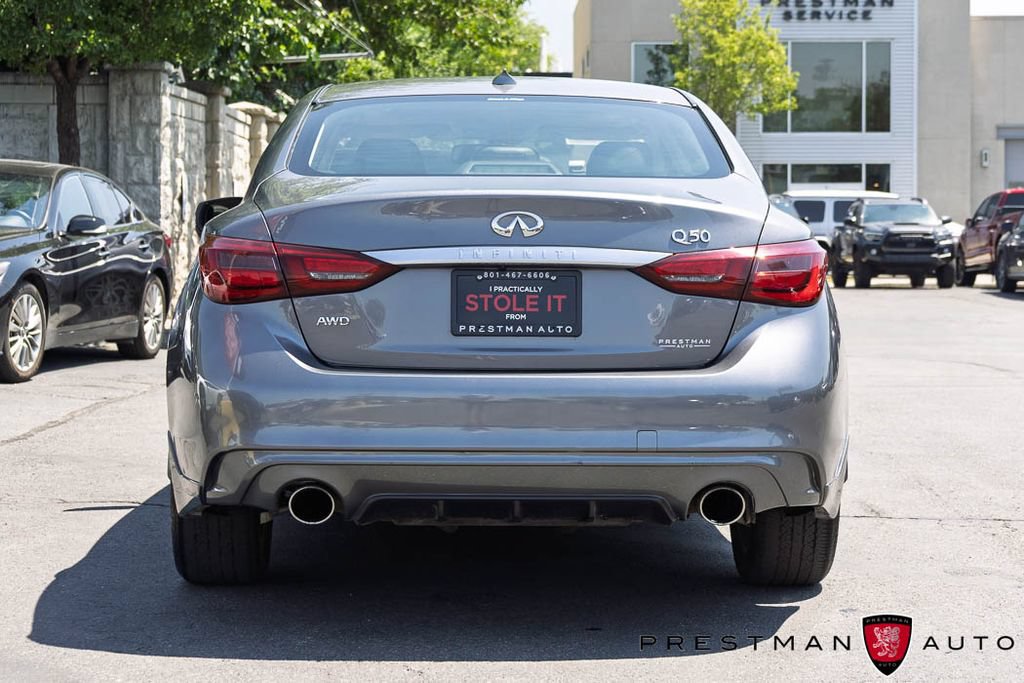 Used 2019 INFINITI Q50 Luxe w/ Essential Package (3.0T Luxe) AWD/4WD image 17