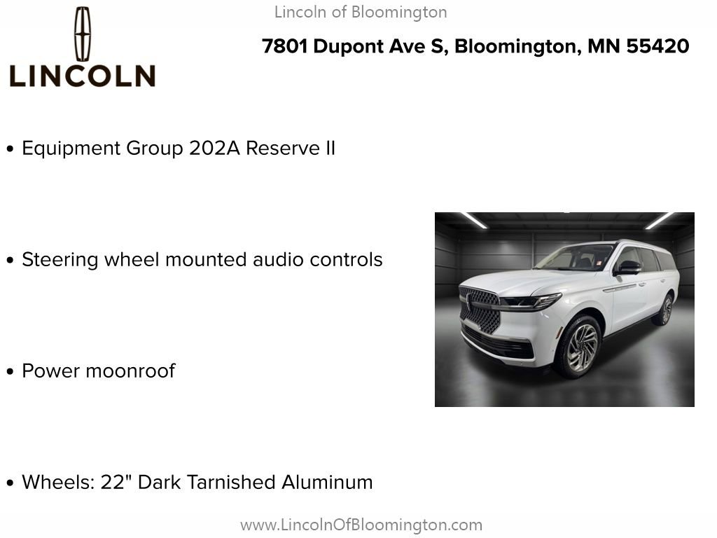 Certified 2025 Lincoln Navigator L Reserve AWD/4WD image 6