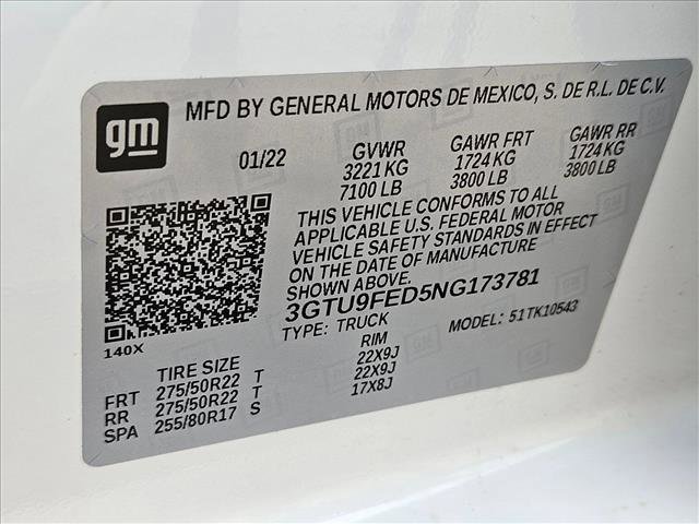 Used 2022 GMC Sierra 1500 Denali w/ Denali Premium Package AWD/4WD image 25