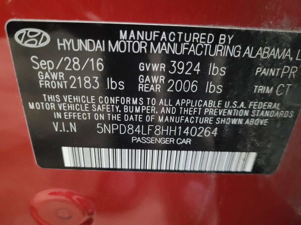 Used 2017 Hyundai Elantra Value Edition FWD image 33
