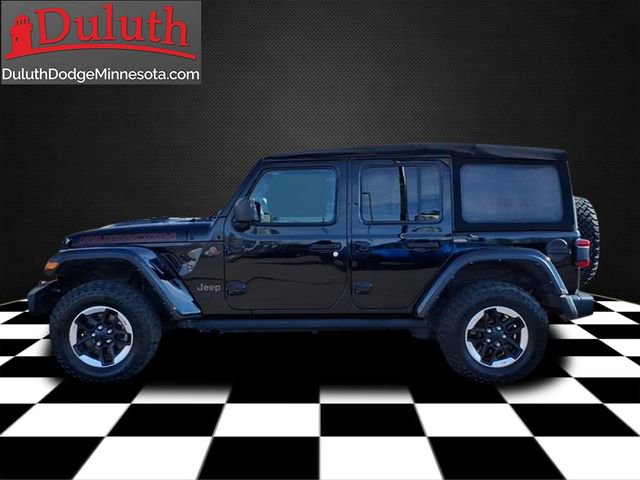 Used 2021 Jeep Wrangler Unlimited Rubicon w/ LED Lighting Group image 2