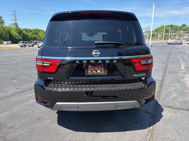 Certified 2021 Nissan Armada Platinum w/ Captain's Chairs Package AWD/4WD image 3