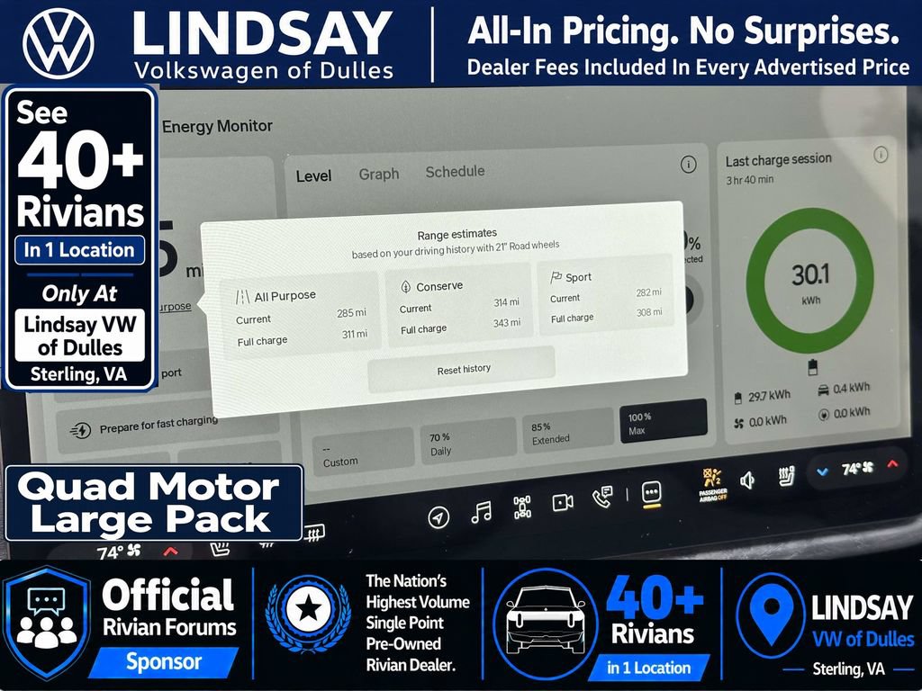 Used 2022 Rivian R1T Adventure AWD/4WD image 26