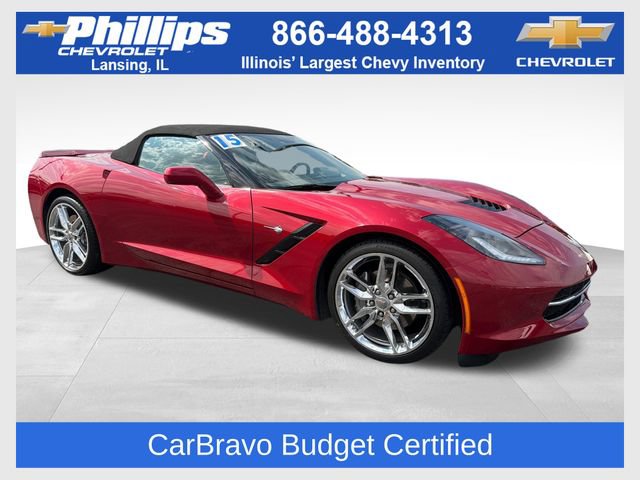 Certified 2015 Chevrolet Corvette Stingray Convertible w/ ZF1 Appearance Package