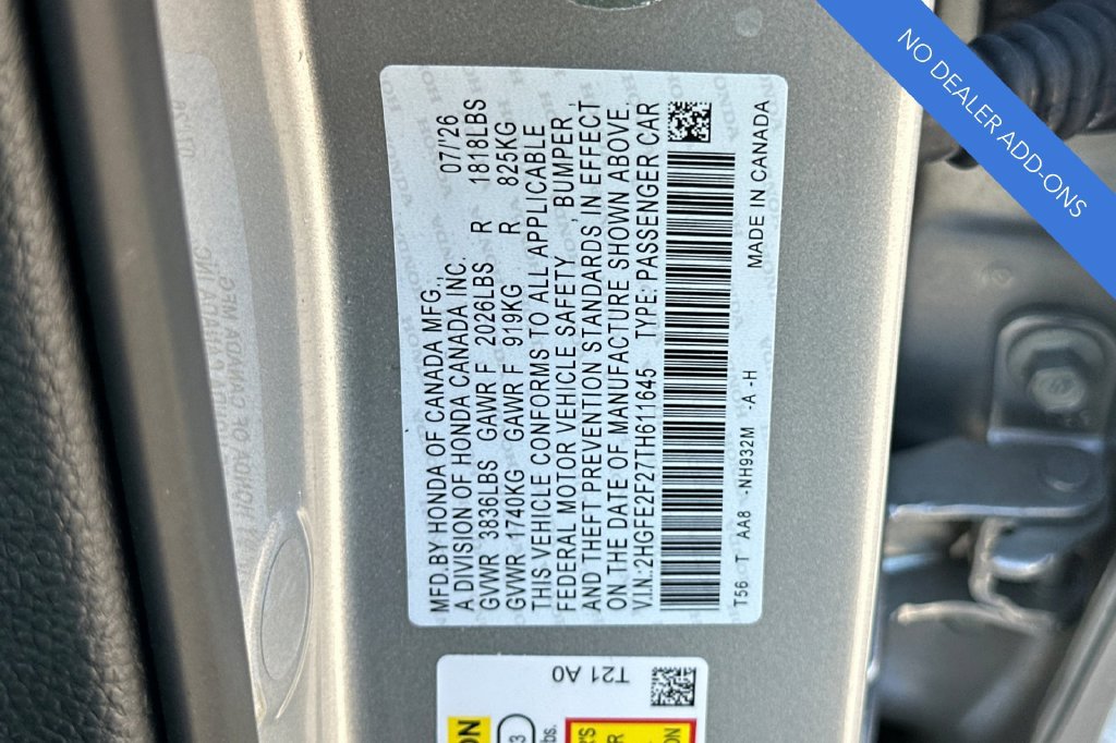 Certified 2026 Honda Civic LX image 32