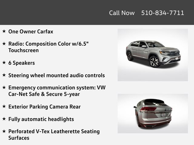 Certified 2023 Volkswagen Atlas Cross Sport SE FWD image 4