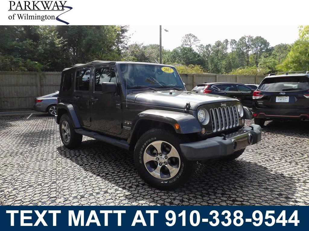 Used 2017 Jeep Wrangler Unlimited Sahara w/ Connectivity Group image 1