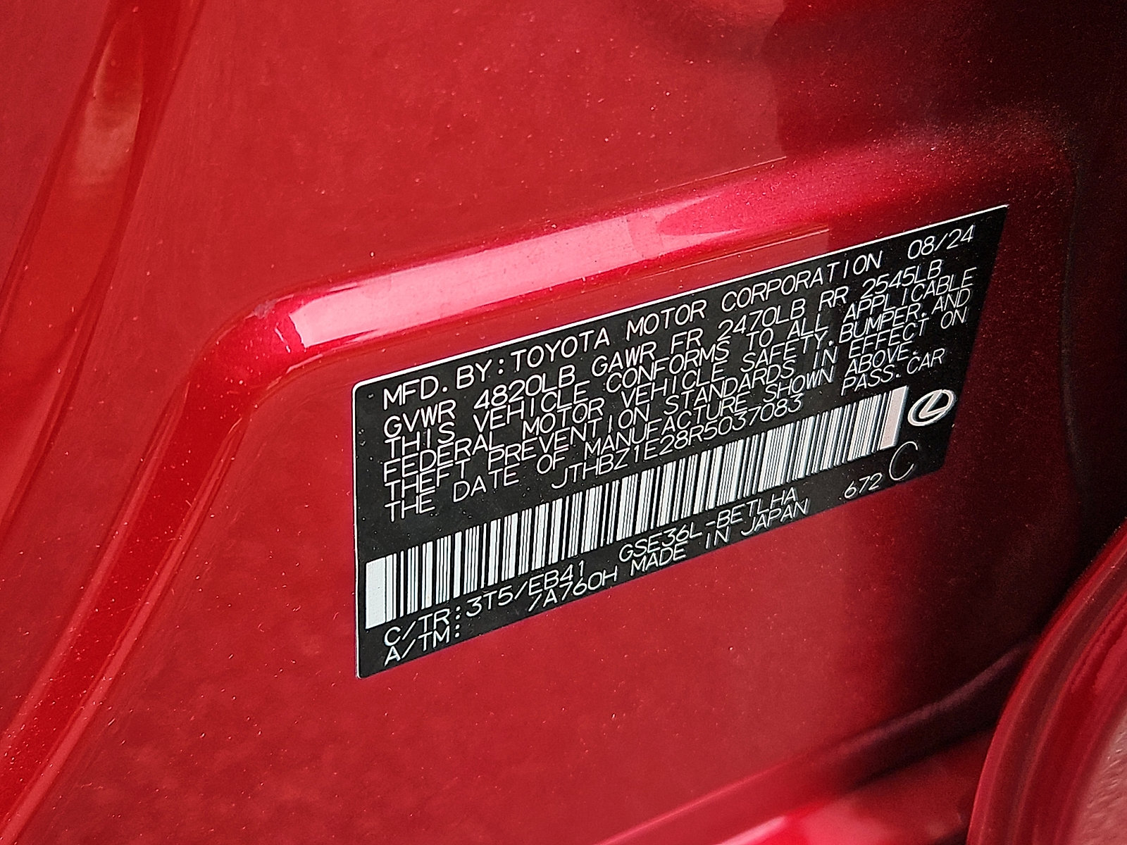 Used 2024 Lexus IS 350 F Sport w/ Accessory Package 2 AWD/4WD image 27