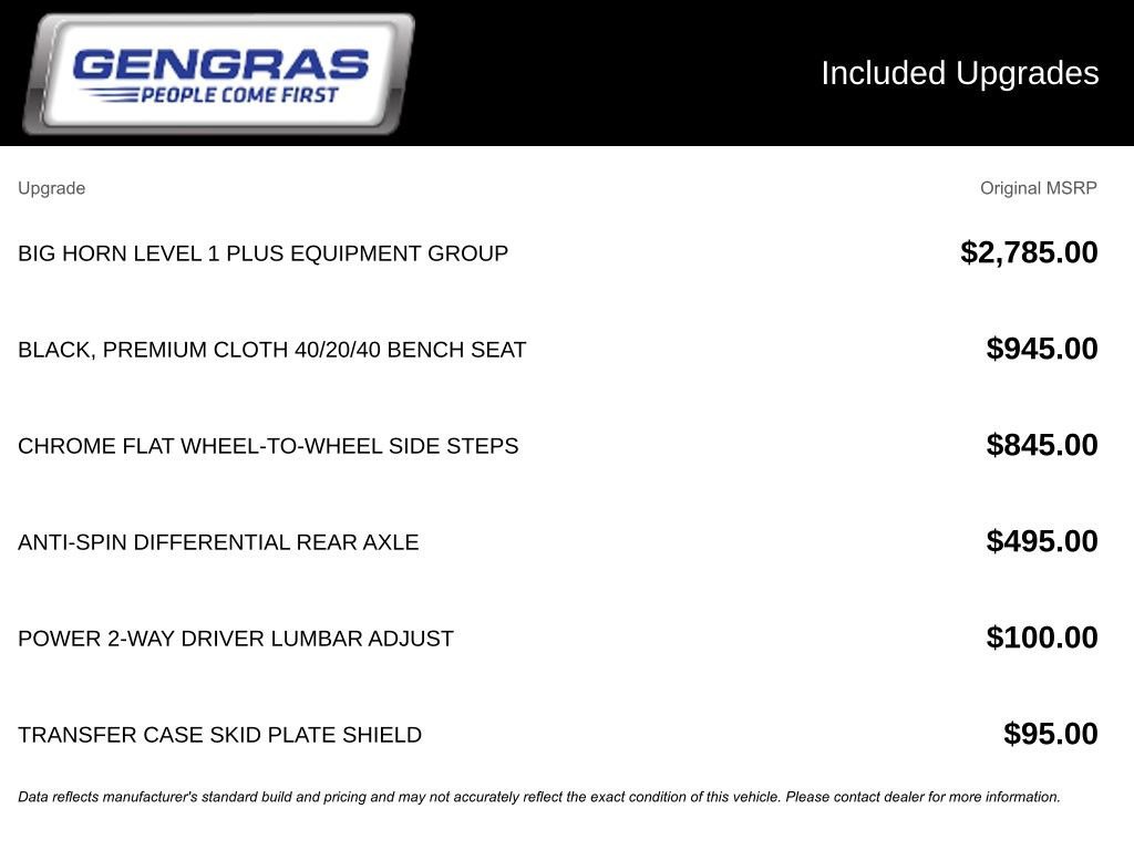Certified 2026 RAM 2500 Big Horn AWD/4WD image 5